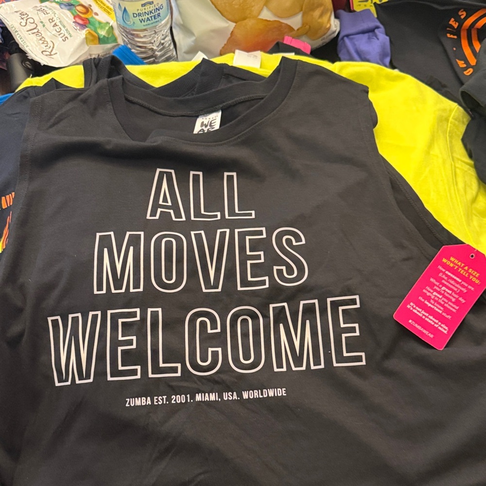 Zumba Fitness Black Tank Top